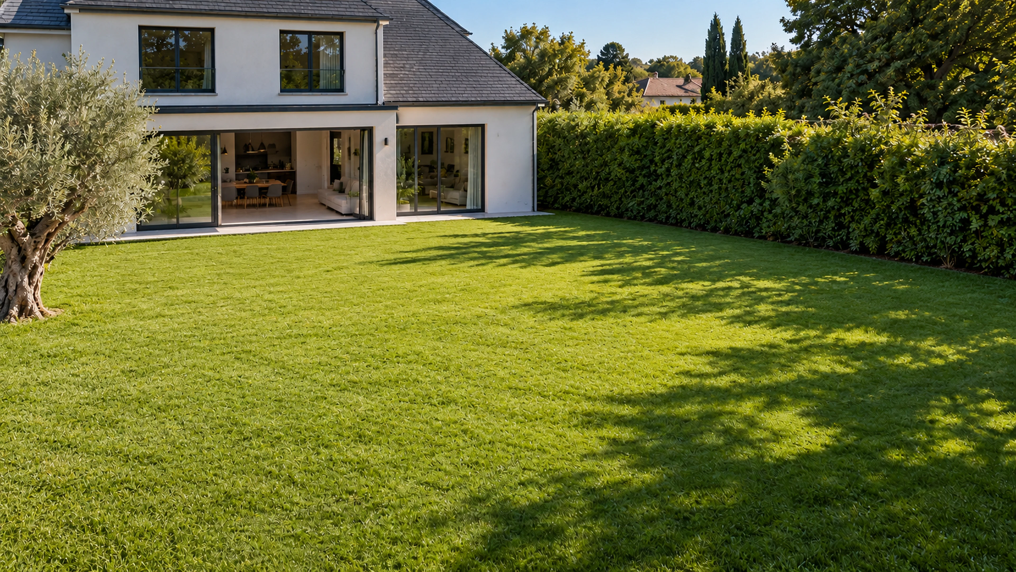 Transformation d’un jardin en piscine et terrasse